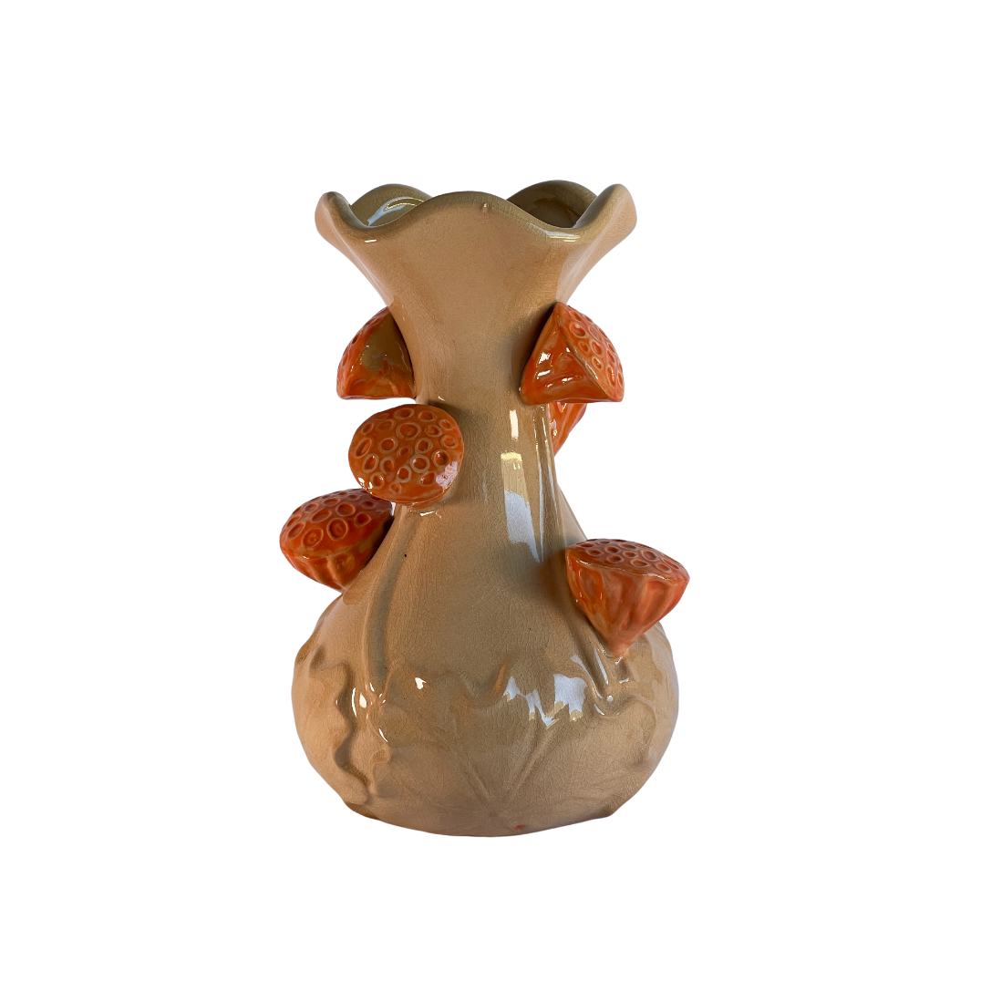 Vase champignon en céramique