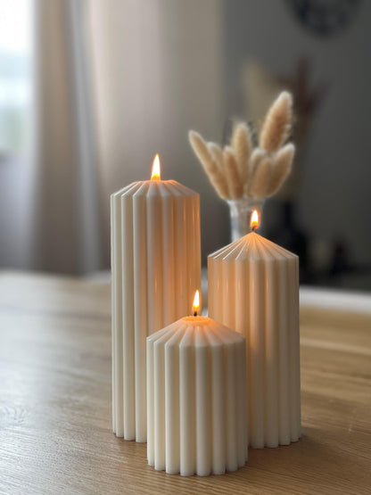 Bougie Colonne | Bougie décorative - Lumea Candle