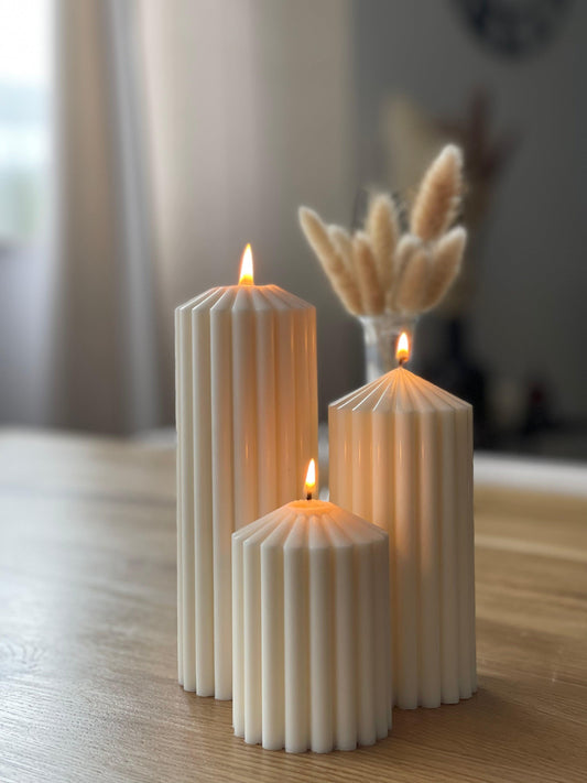 Bougie Colonne | Bougie décorative - Lumea Candle