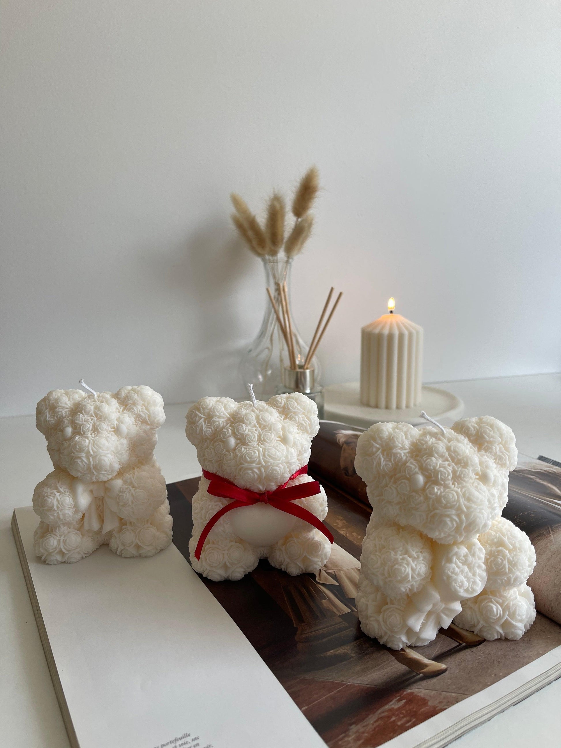 Bougie nounours | Bougie love | Teddy Bear | Bougie décorative - Lumea Candle