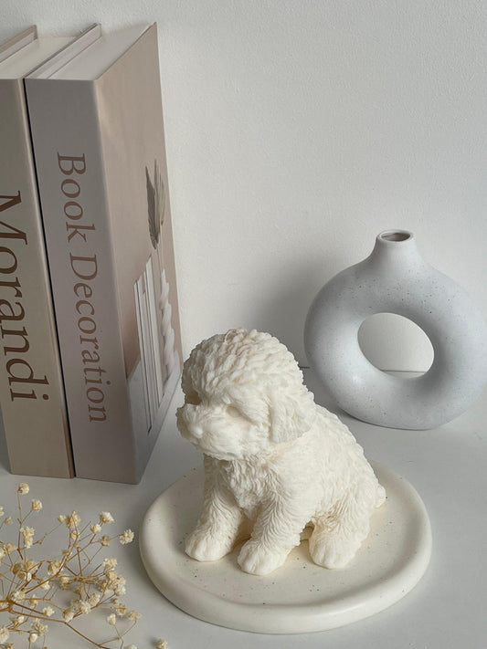 Bougie chiot | Bougie décorative - Lumea Candle