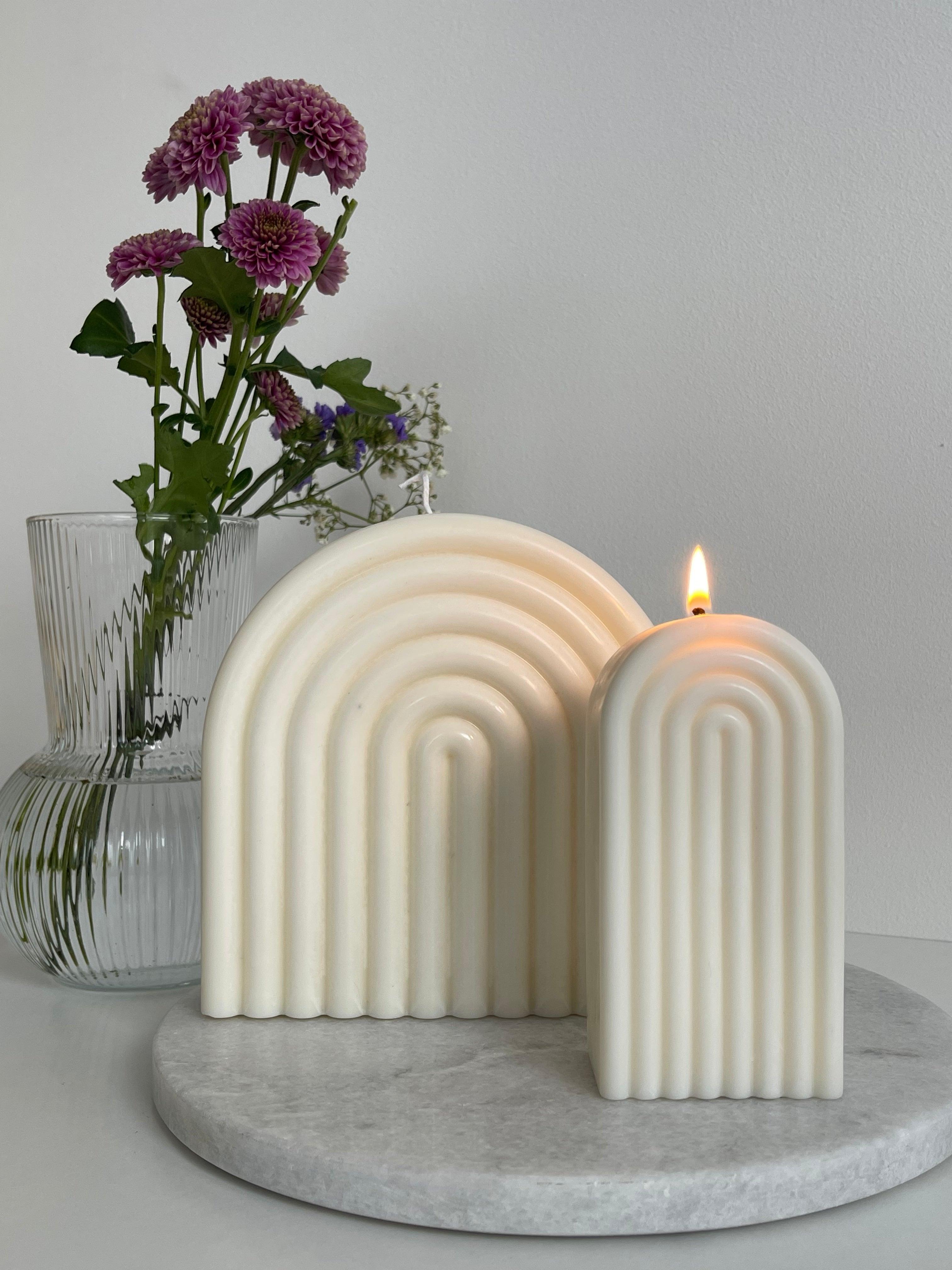 bougie-arche-bougie-arc-en-ciel-bougie-decorative