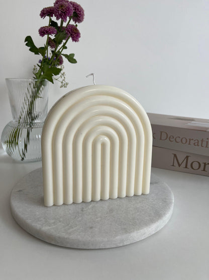 Bougie Arche | Bougie Arc-en-ciel | Bougie décorative - Lumea Candle