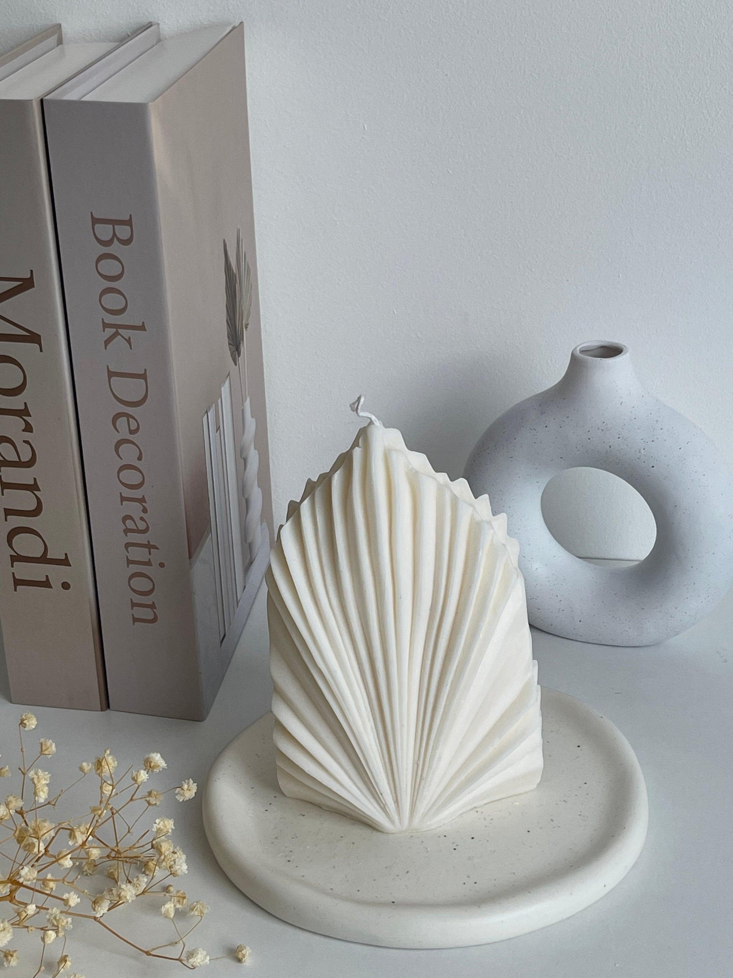 Bougie feuille de palmier | Bougie décorative - Lumea Candle